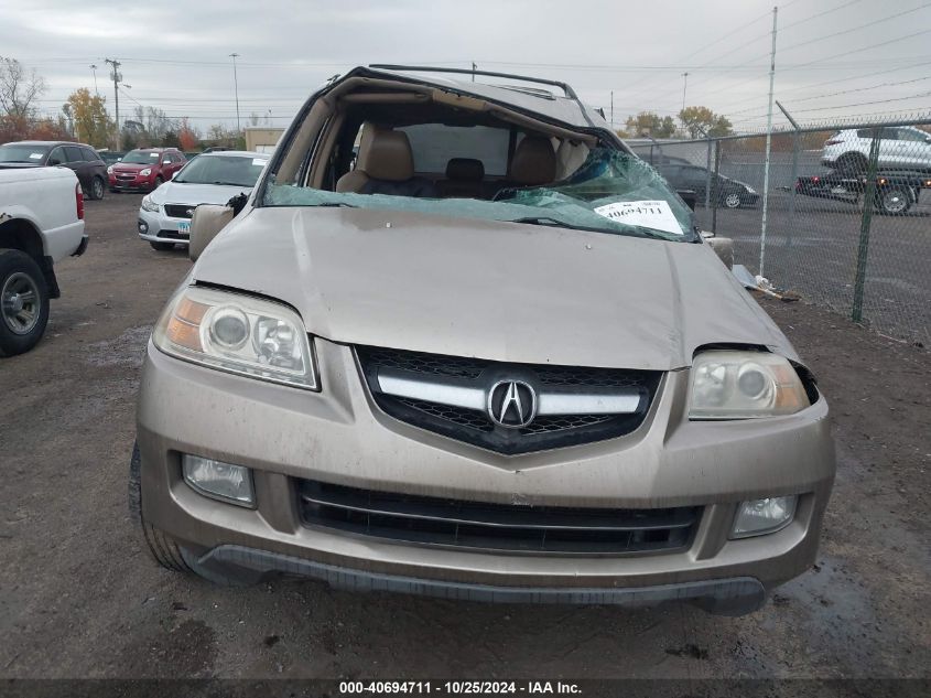 2005 Acura Mdx VIN: 2HNYD18965H534603 Lot: 40694711