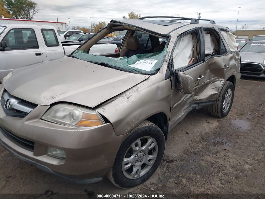 2005 Acura Mdx VIN: 2HNYD18965H534603 Lot: 40694711