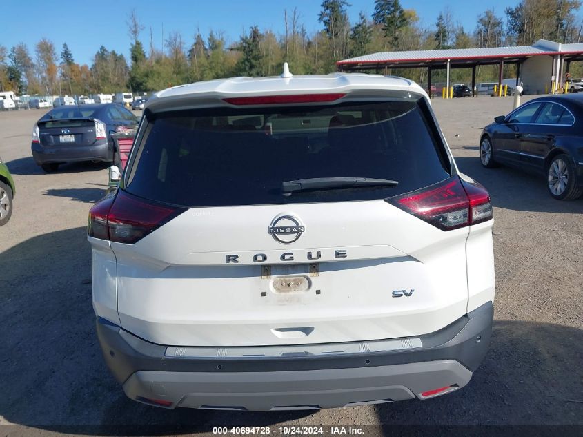 2022 NISSAN ROGUE SV FWD - 5N1BT3BA2NC673476