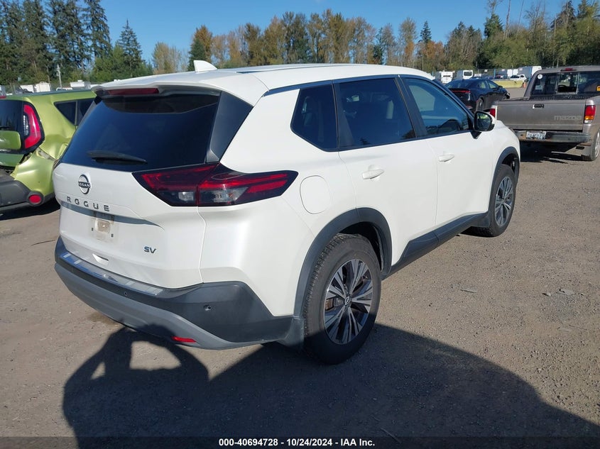 2022 NISSAN ROGUE SV FWD - 5N1BT3BA2NC673476