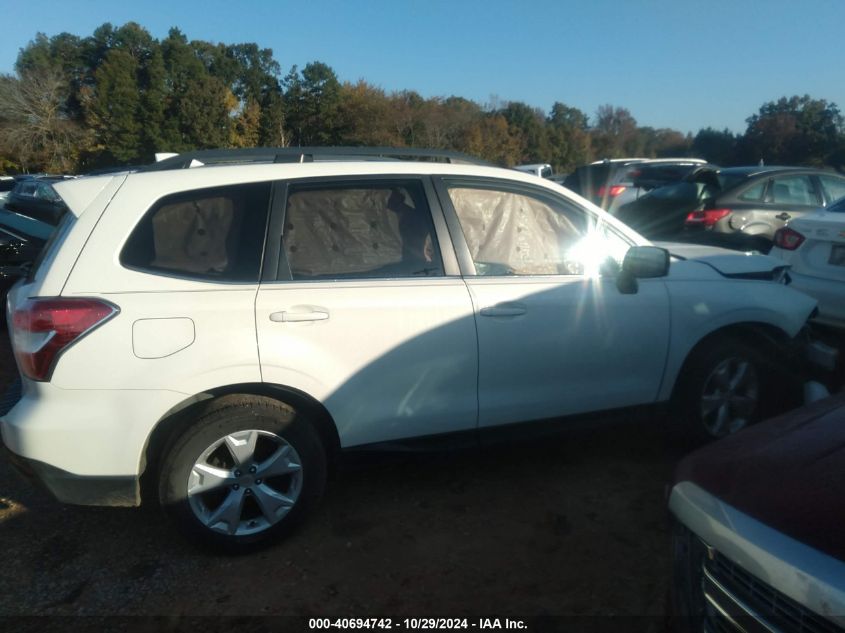 2016 Subaru Forester 2.5I Limited VIN: JF2SJARC3GH467953 Lot: 40694742