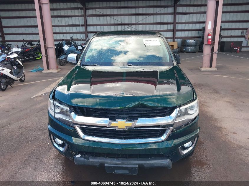 2016 Chevrolet Colorado Lt VIN: 1GCGSCE39G1114919 Lot: 40694743