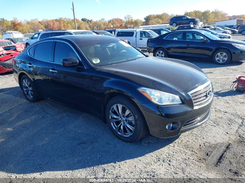 2012 Infiniti M37X VIN: JN1BY1AR0CM393003 Lot: 40694762