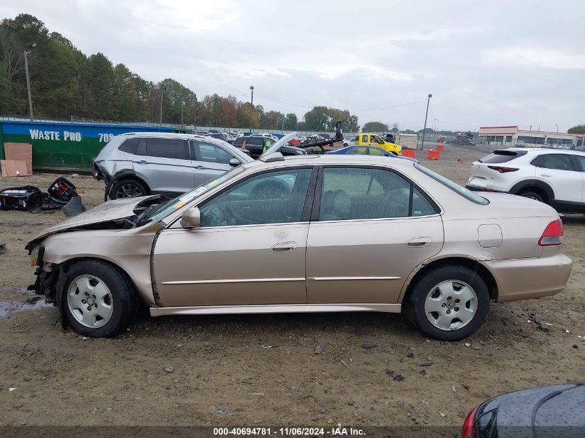 2001 Honda Accord 3.0 Ex VIN: 1HGCG16501A058687 Lot: 40694781