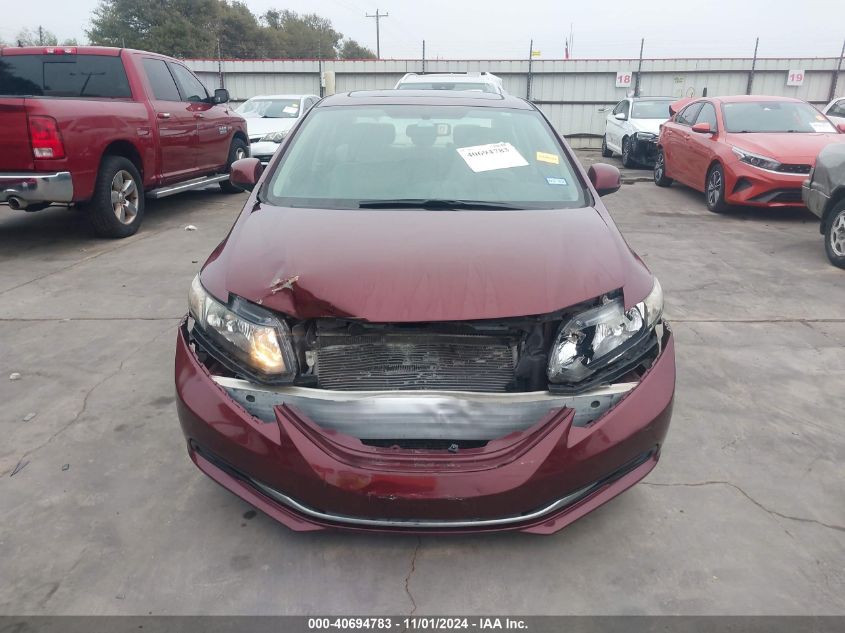 2013 Honda Civic Ex VIN: 2HGFB2F89DH527647 Lot: 40694783