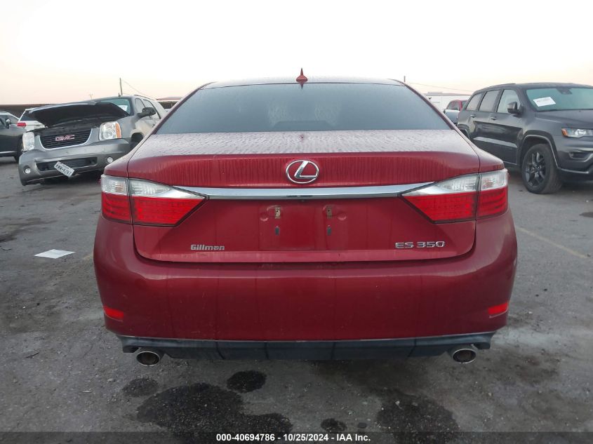 2013 Lexus Es 350 VIN: JTHBK1GG9D2070276 Lot: 40694786