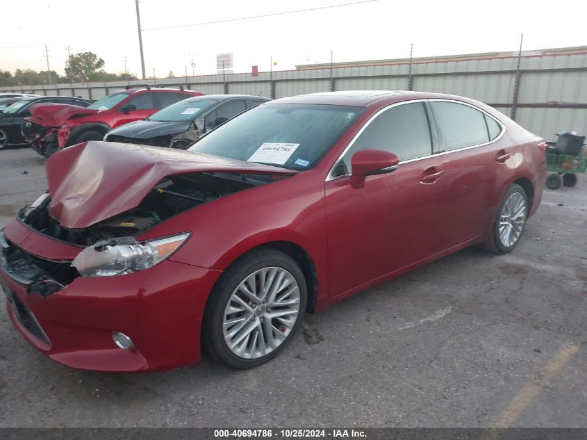 VIN JTHBK1GG9D2070276 2013 Lexus ES, 350 no.2