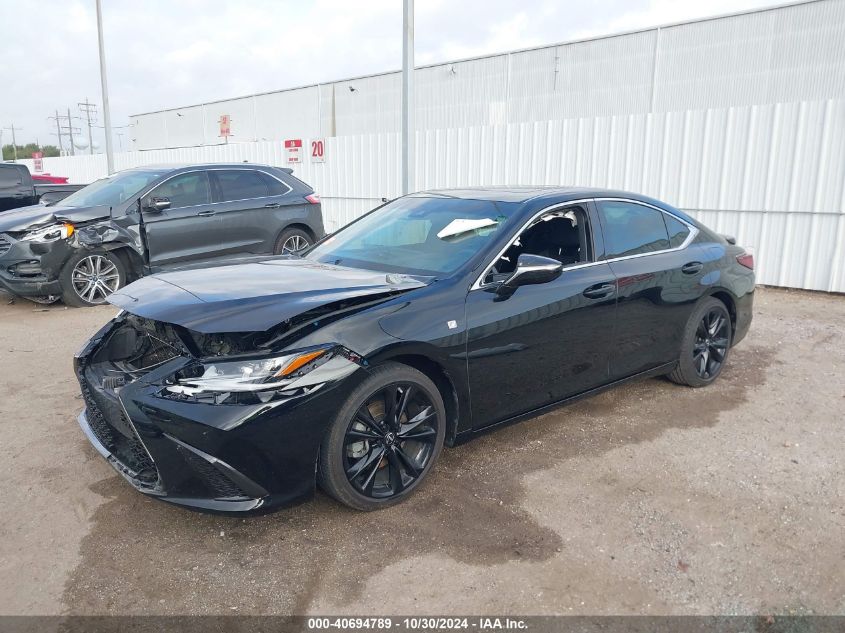 VIN 58AJZ1B12NU126385 2022 Lexus ES, 350 F Sport no.2