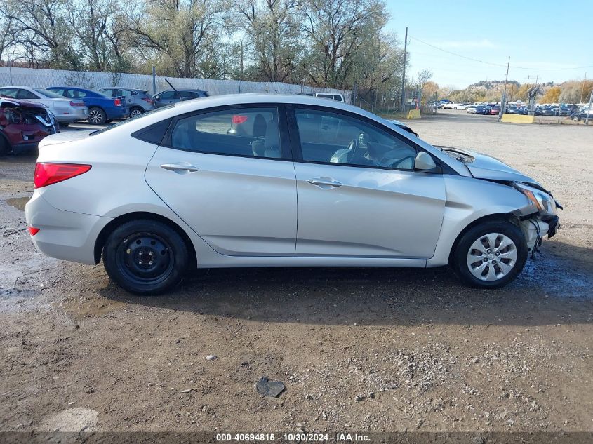 2016 Hyundai Accent Se VIN: KMHCT4AE8GU036488 Lot: 40694815