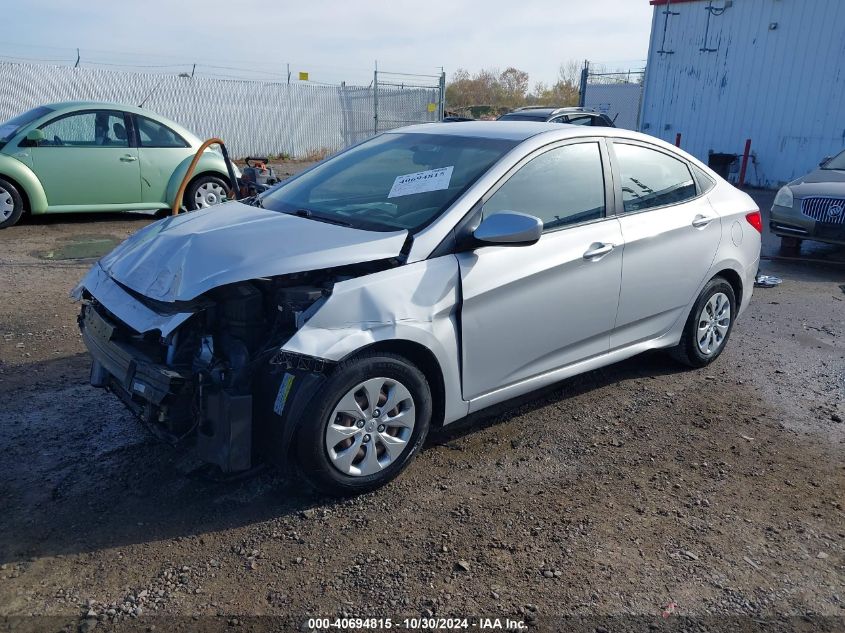 VIN KMHCT4AE8GU036488 2016 Hyundai Accent, SE no.2