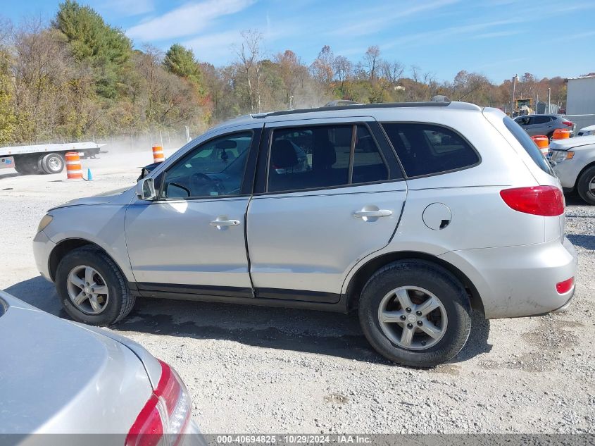 2007 Hyundai Santa Fe Gls VIN: 5NMSG73D97H014257 Lot: 40694825