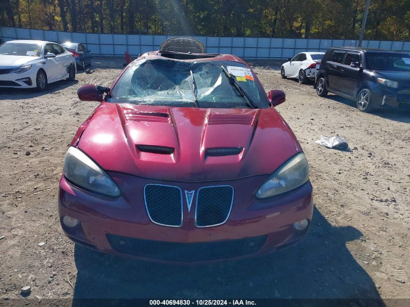 2006 Pontiac Grand Prix Gxp VIN: 2G2WC55C061151035 Lot: 40694830