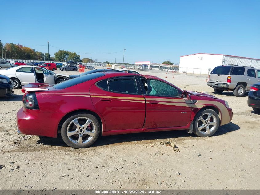 2006 Pontiac Grand Prix Gxp VIN: 2G2WC55C061151035 Lot: 40694830