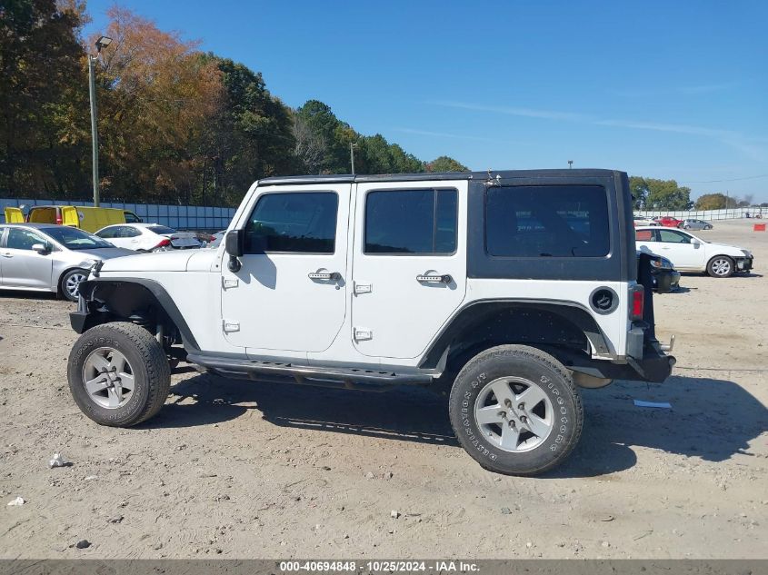 2017 Jeep Wrangler Unlimited Sport 4X4 VIN: 1C4BJWDG7HL746522 Lot: 40694848