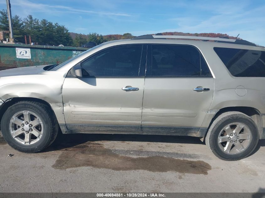 2014 GMC Acadia Sle-1 VIN: 1GKKRNED2EJ214064 Lot: 40694881