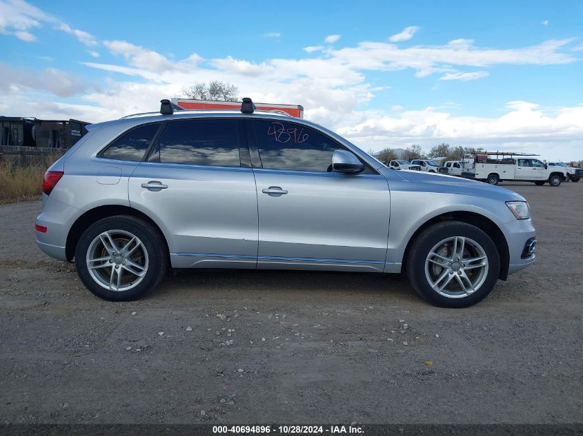 2013 Audi Q5 2.0T Premium VIN: WA1LFAFP4DA087546 Lot: 40694896