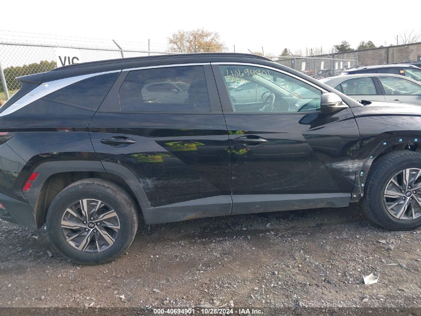 2022 Hyundai Tucson Hybrid Blue VIN: KM8JBCA18NU076276 Lot: 40694901