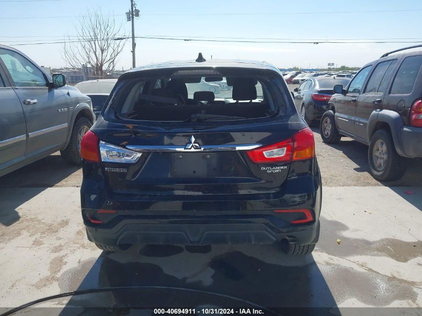 2018 Mitsubishi Outlander Sport 2.0 Es VIN: JA4AP3AU7JU005350 Lot: 40694911