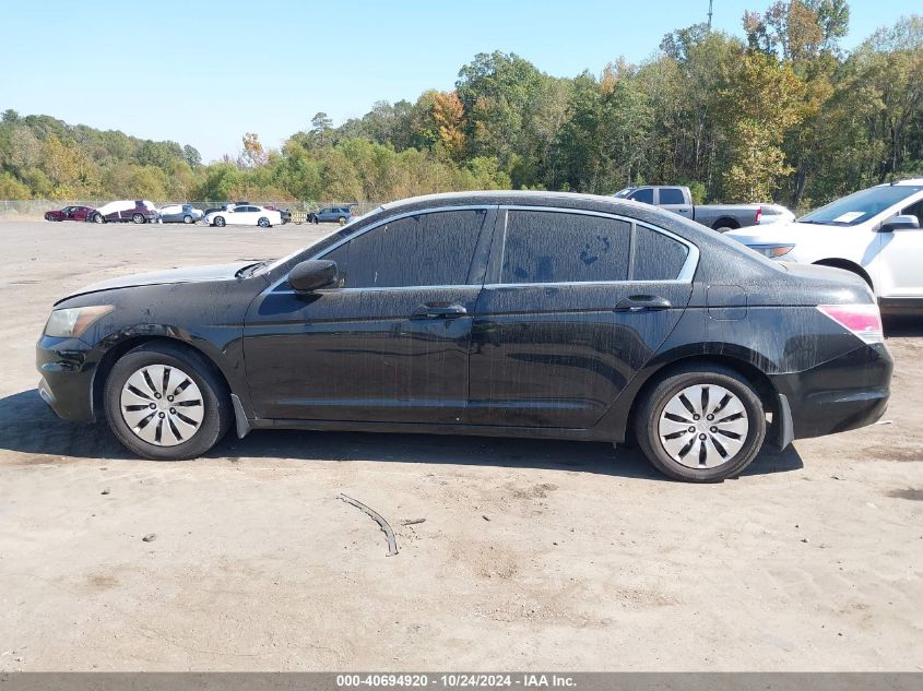 2011 Honda Accord 2.4 Lx VIN: 1HGCP2F3XBA116472 Lot: 40694920