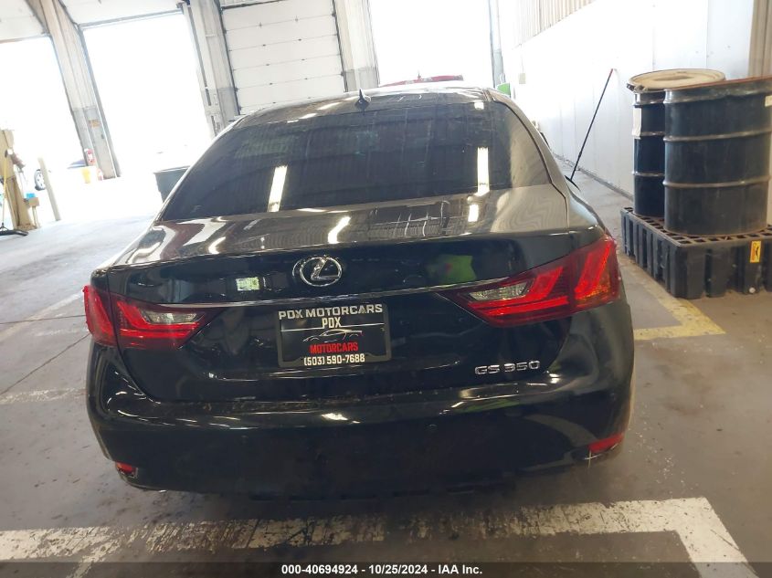 2013 Lexus Gs 350 VIN: JTHBE1BL1D5022801 Lot: 40694924