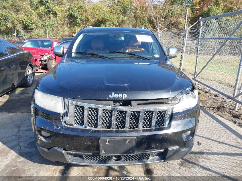 2012 Jeep Grand Cherokee Overland VIN: 1C4RJFCTXCC140346 Lot: 40694928