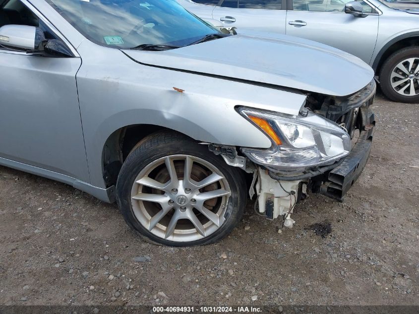 2009 Nissan Maxima 3.5 Sv VIN: 1N4AA51EX9C848686 Lot: 40694931