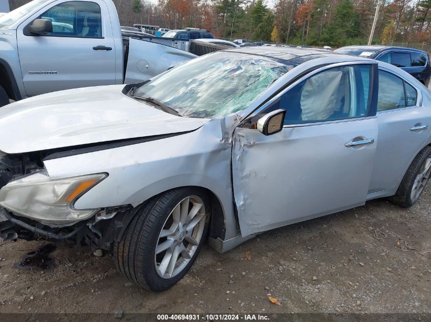 2009 Nissan Maxima 3.5 Sv VIN: 1N4AA51EX9C848686 Lot: 40694931