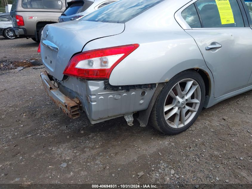 2009 Nissan Maxima 3.5 Sv VIN: 1N4AA51EX9C848686 Lot: 40694931