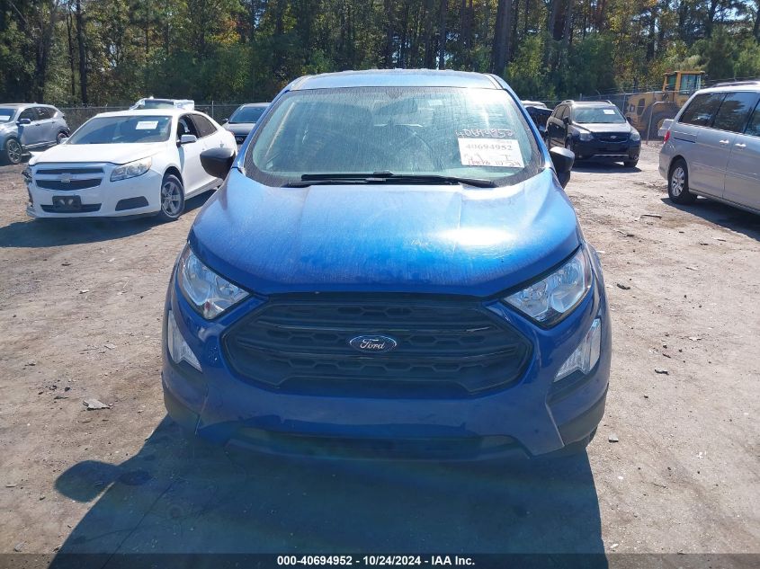 2019 Ford Ecosport S VIN: MAJ3S2FE7KC253006 Lot: 40694952