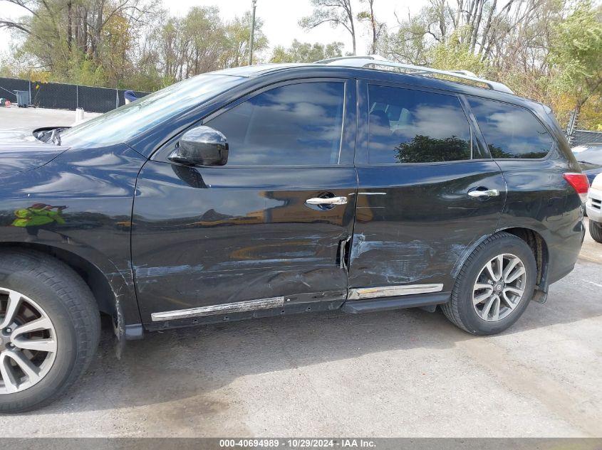 2016 Nissan Pathfinder Sl VIN: 5N1AR2MN8GC601558 Lot: 40694989