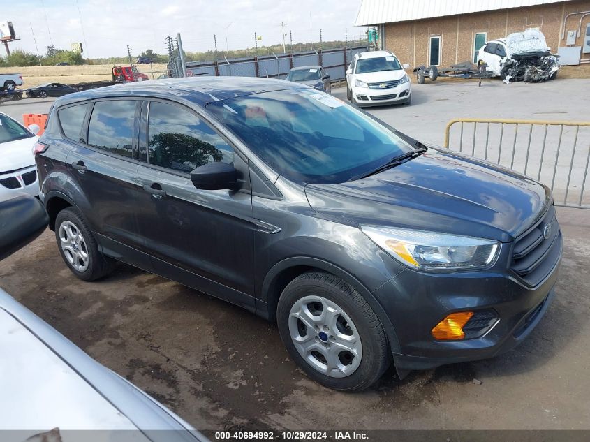 2017 Ford Escape S VIN: 1FMCU0F76HUE23476 Lot: 40694992