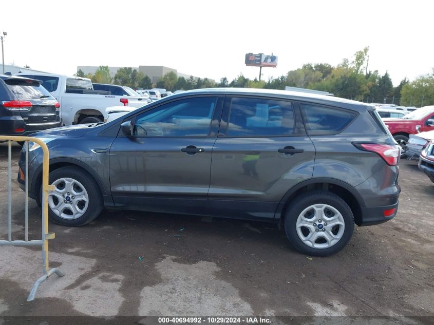 2017 Ford Escape S VIN: 1FMCU0F76HUE23476 Lot: 40694992