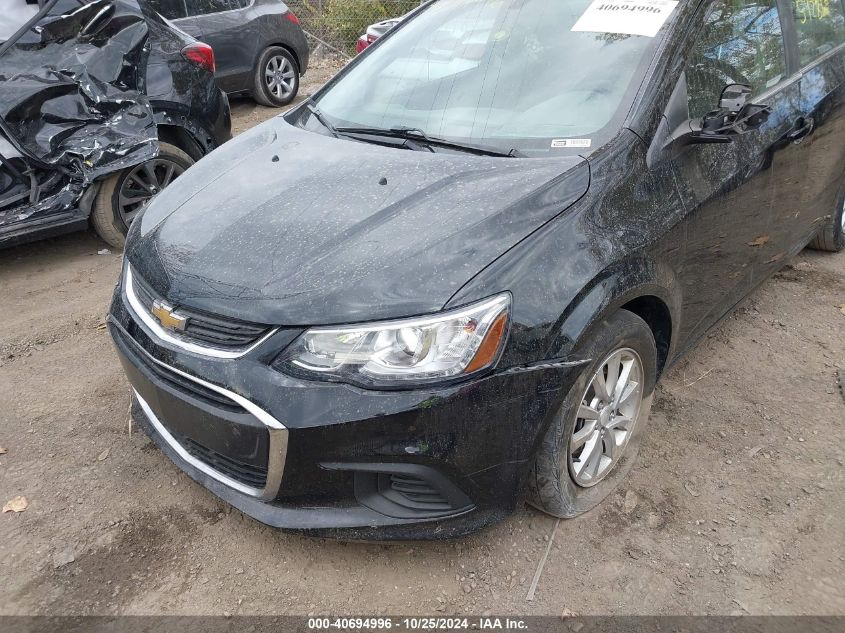 2020 Chevrolet Sonic Fwd Lt VIN: 1G1JD5SB0L4141113 Lot: 40694996