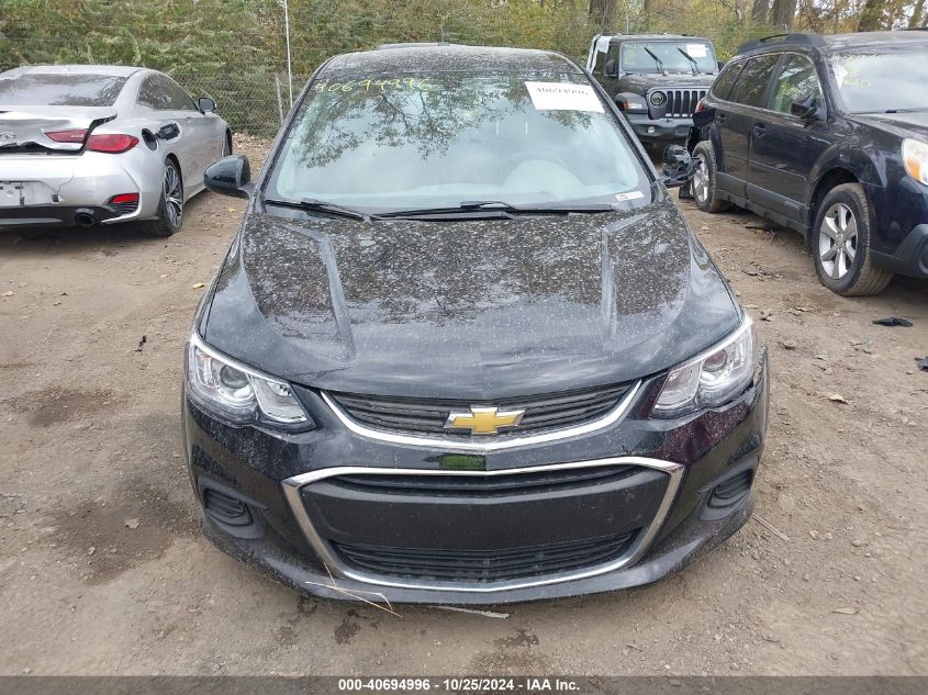 2020 Chevrolet Sonic Fwd Lt VIN: 1G1JD5SB0L4141113 Lot: 40694996