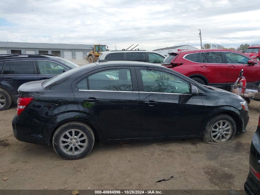 2020 Chevrolet Sonic Fwd Lt VIN: 1G1JD5SB0L4141113 Lot: 40694996