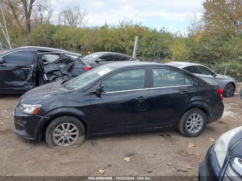 2020 Chevrolet Sonic Fwd Lt VIN: 1G1JD5SB0L4141113 Lot: 40694996