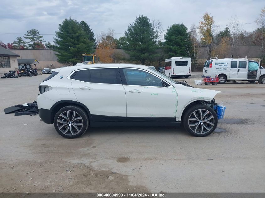 2022 BMW X2 xDrive28I VIN: WBXYJ1C07N5U30557 Lot: 40694999