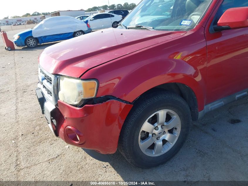 2011 Ford Escape Limited VIN: 1FMCU0EG0BKA45577 Lot: 40695018