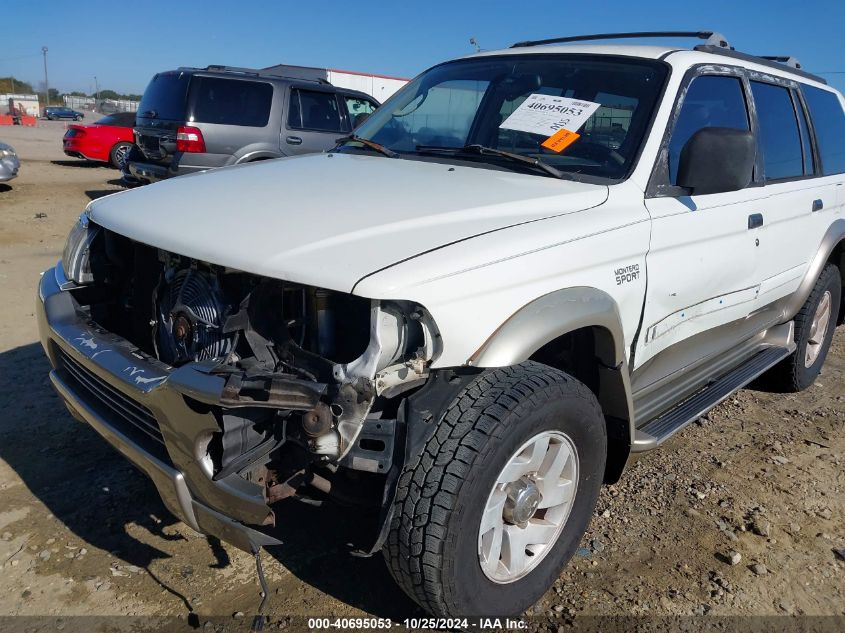 2000 Mitsubishi Montero Sport Ls/Xls VIN: JA4LS31H1YP805385 Lot: 40695053