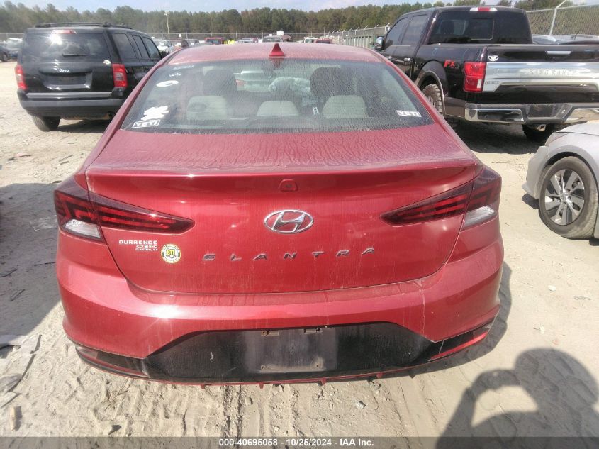 2019 Hyundai Elantra Sel VIN: 5NPD84LF8KH416546 Lot: 40695058