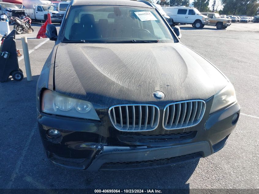 2012 BMW X3 xDrive28I VIN: 5UXWX5C55CL728814 Lot: 40695064