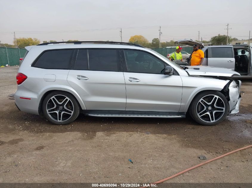 2018 Mercedes-Benz Gls 550 4Matic VIN: 4JGDF7DE6JB067878 Lot: 40695094