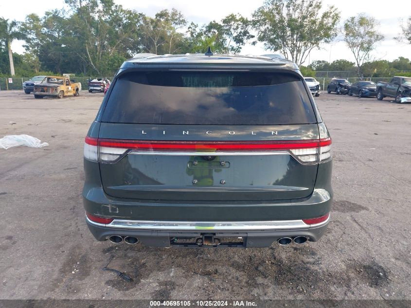 2022 Lincoln Aviator Reserve VIN: 5LM5J7WC0NGL17023 Lot: 40695105