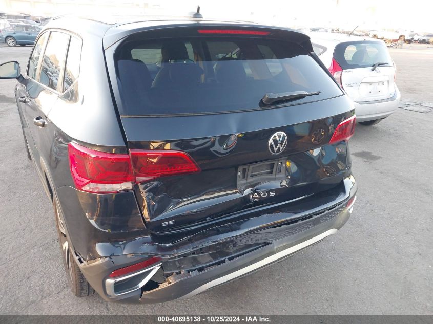 2022 Volkswagen Taos 1.5T Se VIN: 3VVRX7B28NM084598 Lot: 40695138