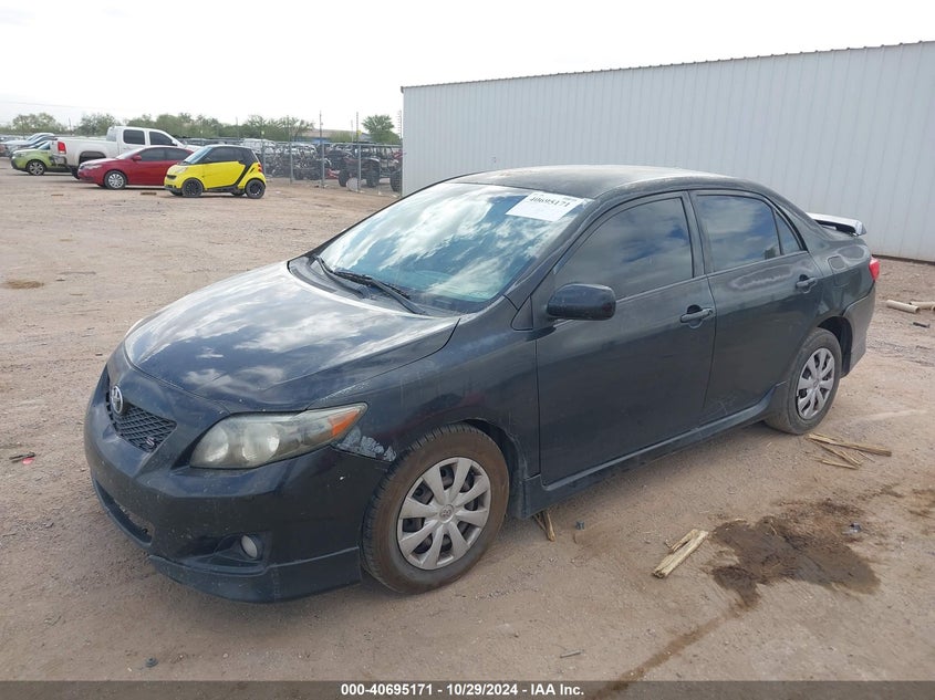 2009 TOYOTA COROLLA VIN: 1NXBU40E39Z128380