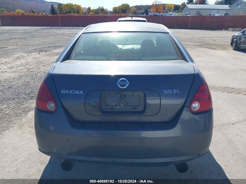 2007 Nissan Maxima 3.5 Sl VIN: 1N4BA41E07C858252 Lot: 40695192