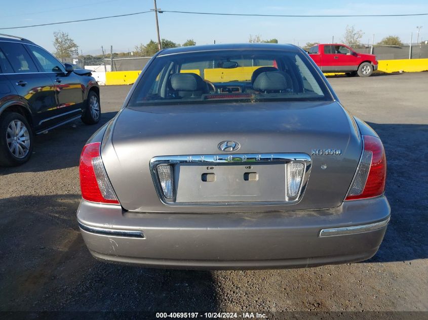 2004 Hyundai Xg350 L VIN: KMHFU45E14A288424 Lot: 40695197