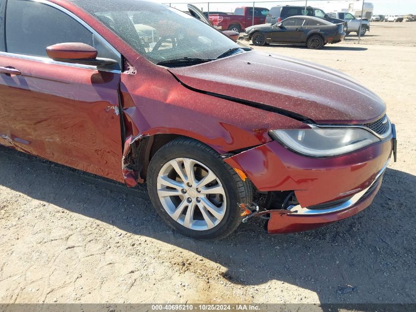 2016 Chrysler 200 Limited VIN: 1C3CCCAB3GN110693 Lot: 40695210