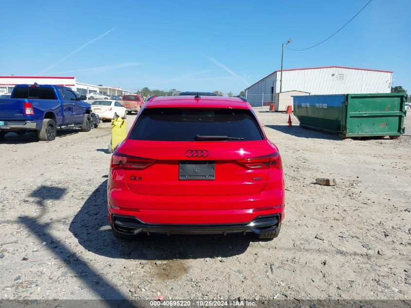 2020 Audi Q3 Premium Plus 45 Tfsi S Line Quattro Tiptronic VIN: WA1EECF31L1060890 Lot: 40695220