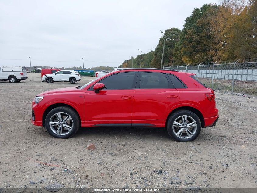 2020 Audi Q3 Premium Plus 45 Tfsi S Line Quattro Tiptronic VIN: WA1EECF31L1060890 Lot: 40695220